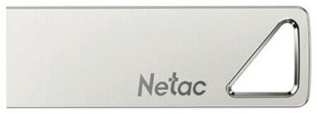 Флеш-диск 8GB NETAC U326, USB 2.0, серебристый, NT03U326N-008G-20PN