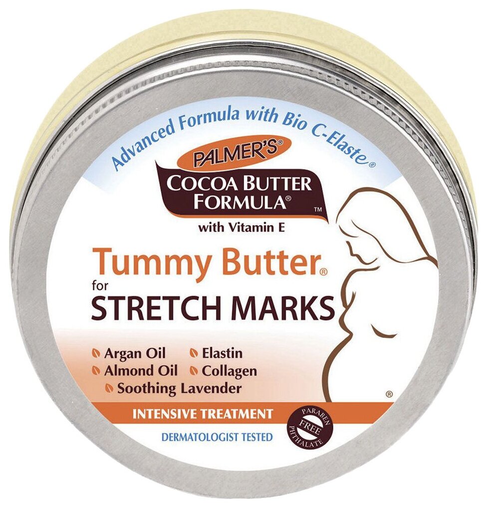 фото Palmer's масло Tummy Butter for Stretch Marks с маслом какао и лаванды
