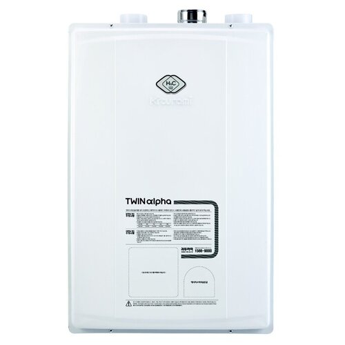 Конвекционный газовый котел Kiturami Twin Alpha 20 233 кВт двухконтурный 4070000₽