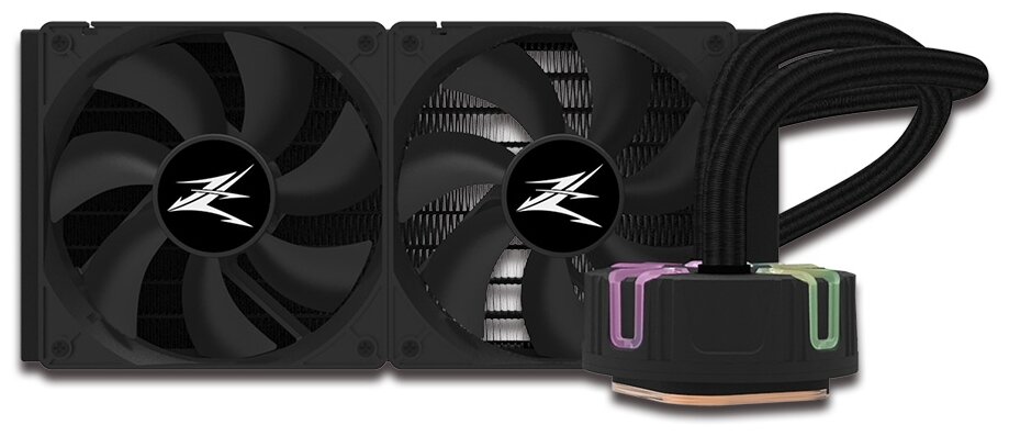 Система водяного охлаждения Zalman RESERATOR5 Z24 BLACK ARGB, черный