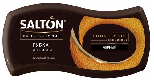 SALTON Professional Губка для гладкой кожи черный