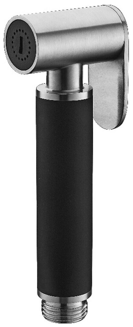 Гигиенический душ (лейка) для биде из нержавеющей стали с держателем и металлическим шлангом 120 см в комплекте ELGHANSA BM-06C (Set-120), хром - фотография № 3