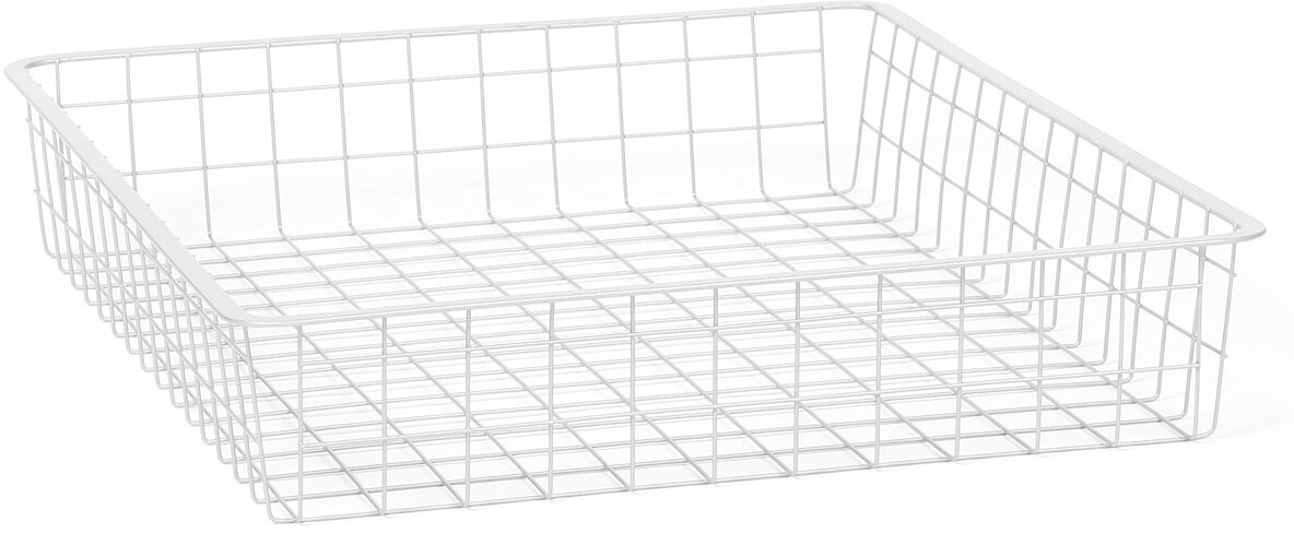 фото Корзина сеточная larvij l9529wh(n) 555x410x85мм