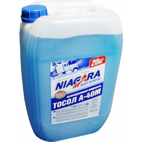 Жидкость охлаждающая тосол Niagara А-40М 20 кг.