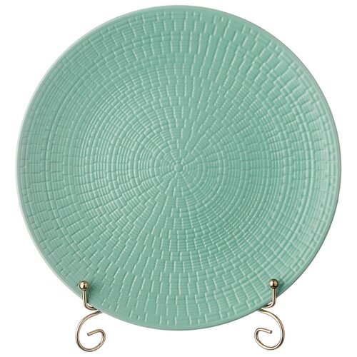 фото Тарелка lefard обеденная, 27 см, мятная (577-105)