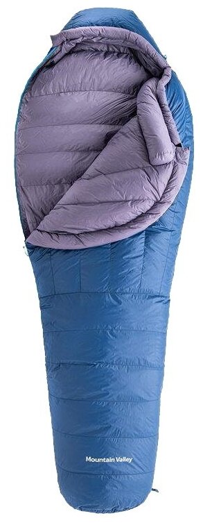 Спальник Naturehike 2019 ULG Mummy goose upgrade blue 700G р.M