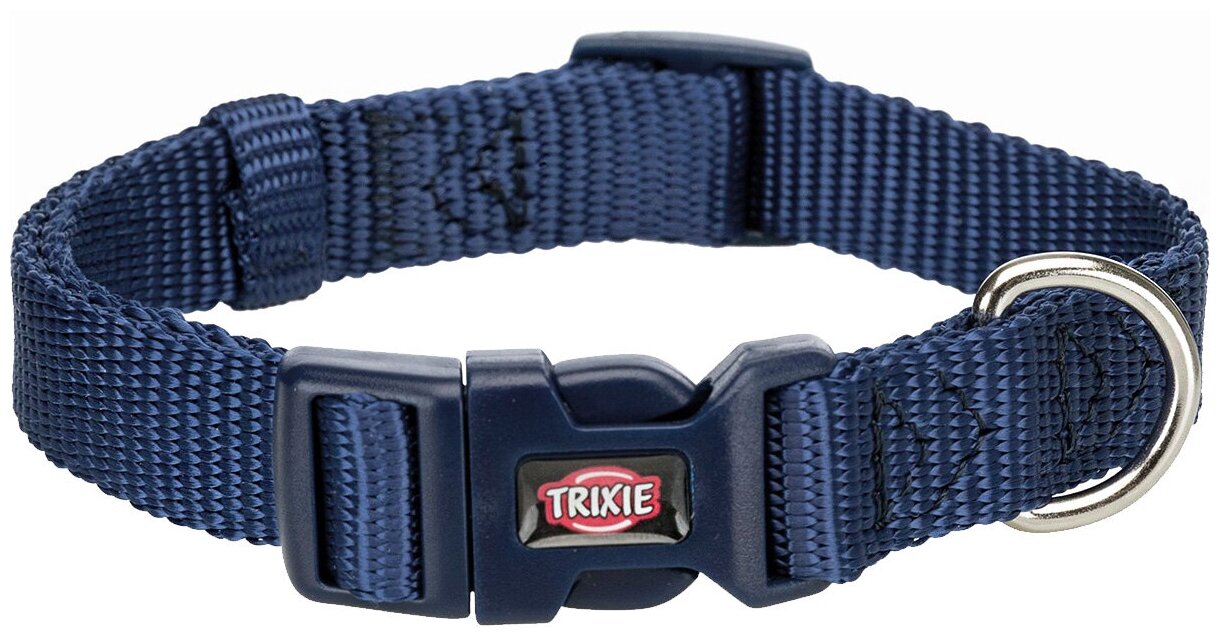 Ошейник для собак Trixie Premium M–L нейлон индиго 20 мм 35 – 55 см (1 шт)
