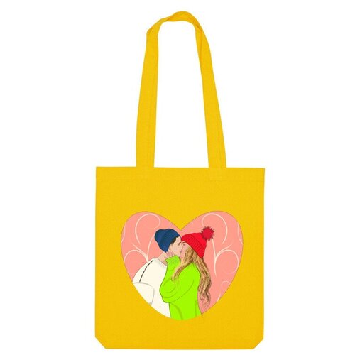 фото Сумка шоппер us basic, желтый