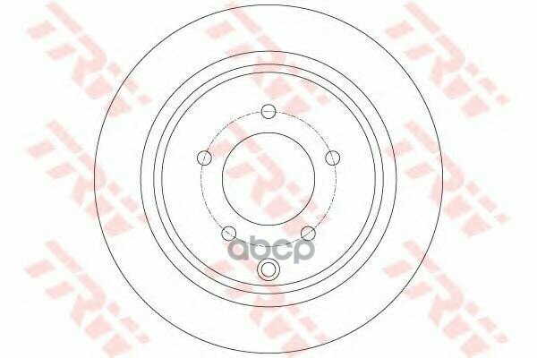 Диск Тормозной | Зад | TRW арт. DF6177