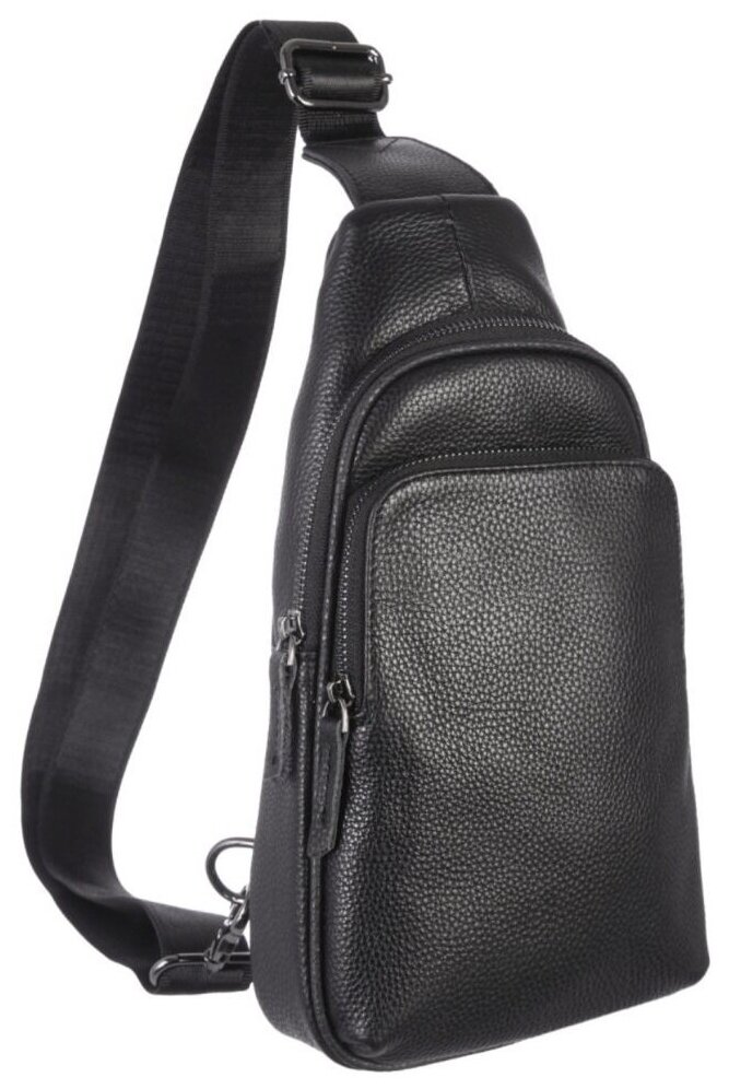 фото Мужская сумка через плечо кожаная /сумка через плечо / сумка на плечо / натуральная кожа