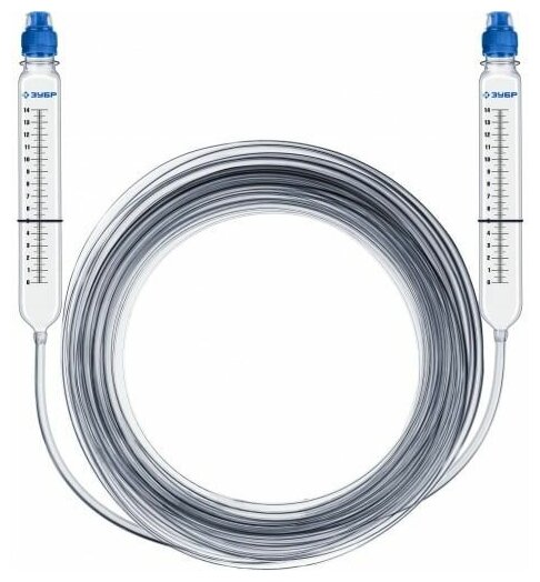 Гидроуровень Зубр Мастер d 10мм, 10м утолщенный химстойкий шланг