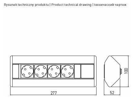    4  AE-PBKT4S-80 (Schuko) ,   1,5