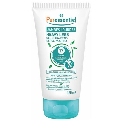 Puressentiel Гель для ног ультраосвежающий 17 эфирных масел Circulation Gel Utra Frais 125мл