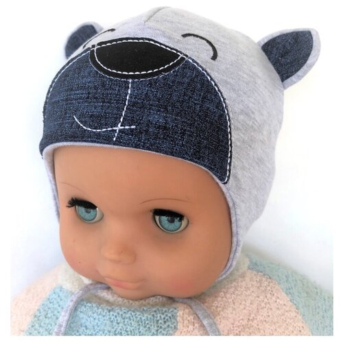 фото Шапка для мальчика 36-017/a/44-46 ajs