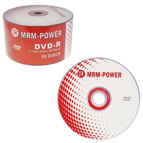 Диск оптический для записи MRM-POWER DVD-R 