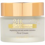 Secret Key 24K Gold Premium First Cream крем для лица питательный - изображение