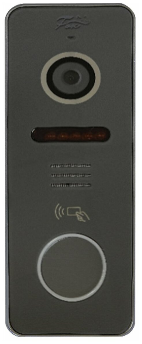 Вызывная панель FOX FX-CP28 графит, встроенный считыватель и контроллер