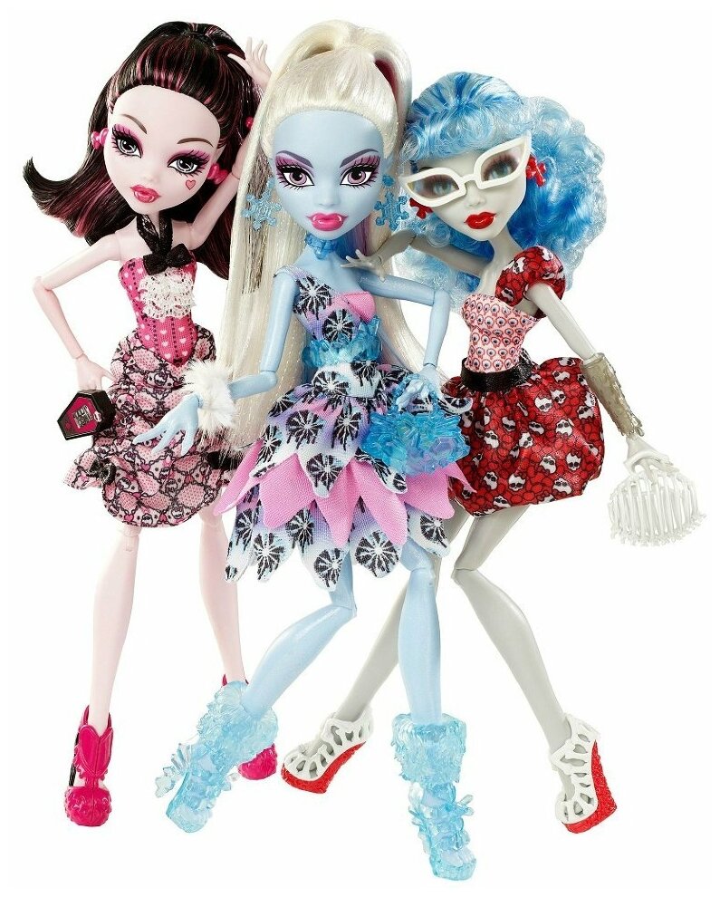 Monster High Mattel Набор кукол - Смертельный Горошек, Монстр Хай