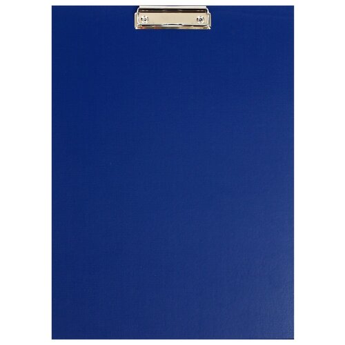 Calligrata Планшет с металлическим прижимом А3, бумвинил, синий планшет с зажимом а3 420 х 300 мм бумвинил чёрный клипборд