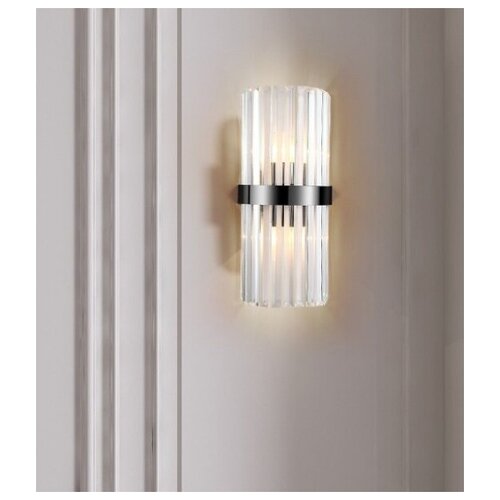 Светильник настенный бра ElegantLight MD.7017 СHROME/хром D180/H450/2/E14/40W