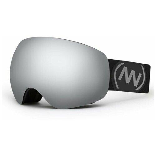 фото Маска горнолыжная nandn ng7 mirror silver/black