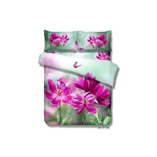 фото Постельное белье famille rs-113 (сатин) / евро 4 наволочки