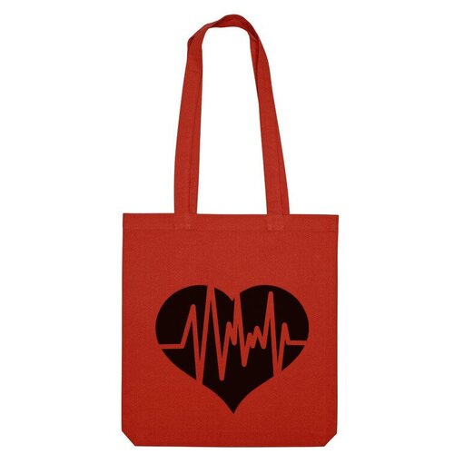 фото Сумка шоппер us basic, красный