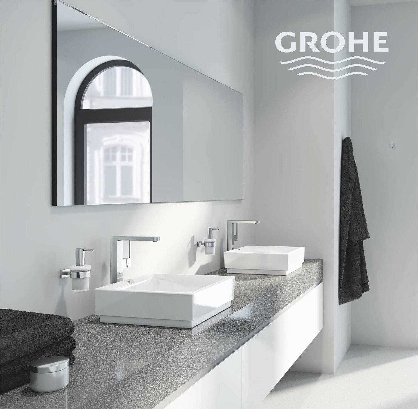 Однорычажный смеситель для раковины Grohe - фото №10