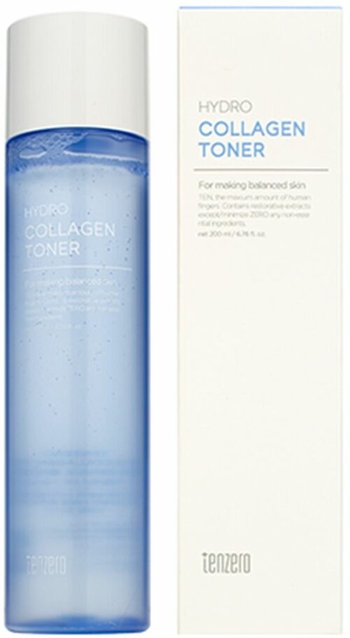 Tenzero Hydro Collagen Toner, 200мл