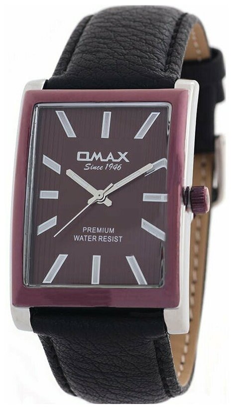 Наручные часы OMAX Premium, черный, коричневый