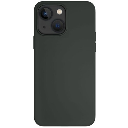 Чехол vlp Silicone case MagSafe iPhone 14 Plus темно-зеленый чехол защитный vlp silicone case magsafe iphone 14 pro max dark green