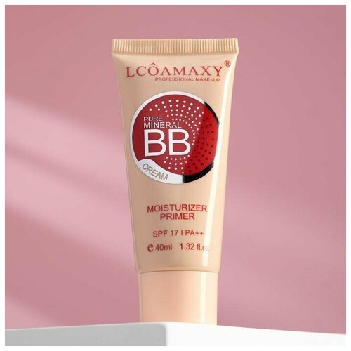 BB-крем для лица LCOAMAXY, бежевый тон с розовым оттенком, 40 мл 1pcs 1ml lip hyaluronic acid moisturizing balm bb cream bb lip cream 2021 new