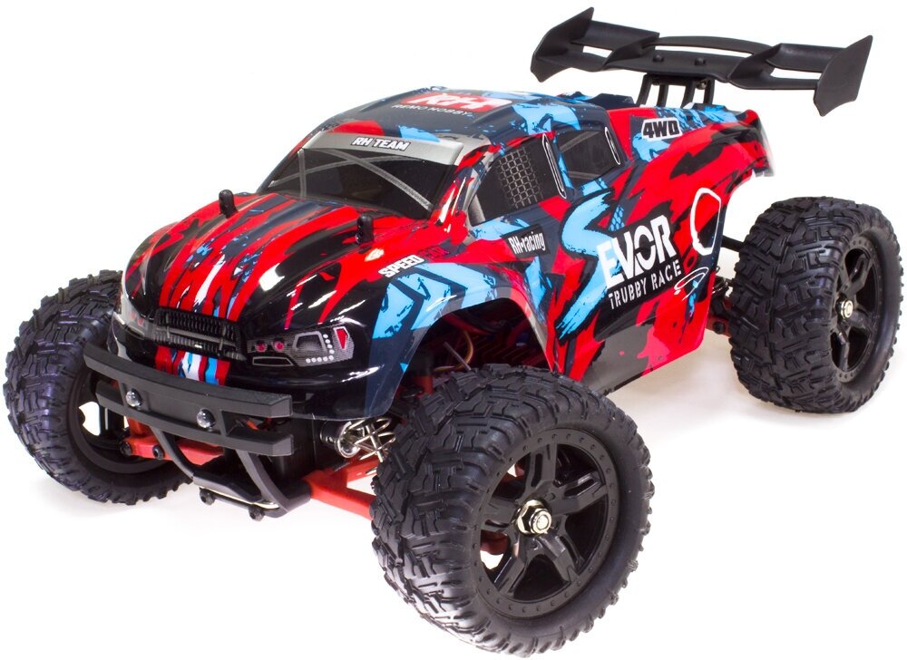 Радиоуправляемая машинка Remo Hobby 4WD 2.4G 1/16 RTR RH1661UPG Red