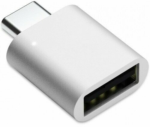 Адаптер KS-is KS-388-S Silver USB3.0 Cm-Af с поддержкой OTG - серебристый