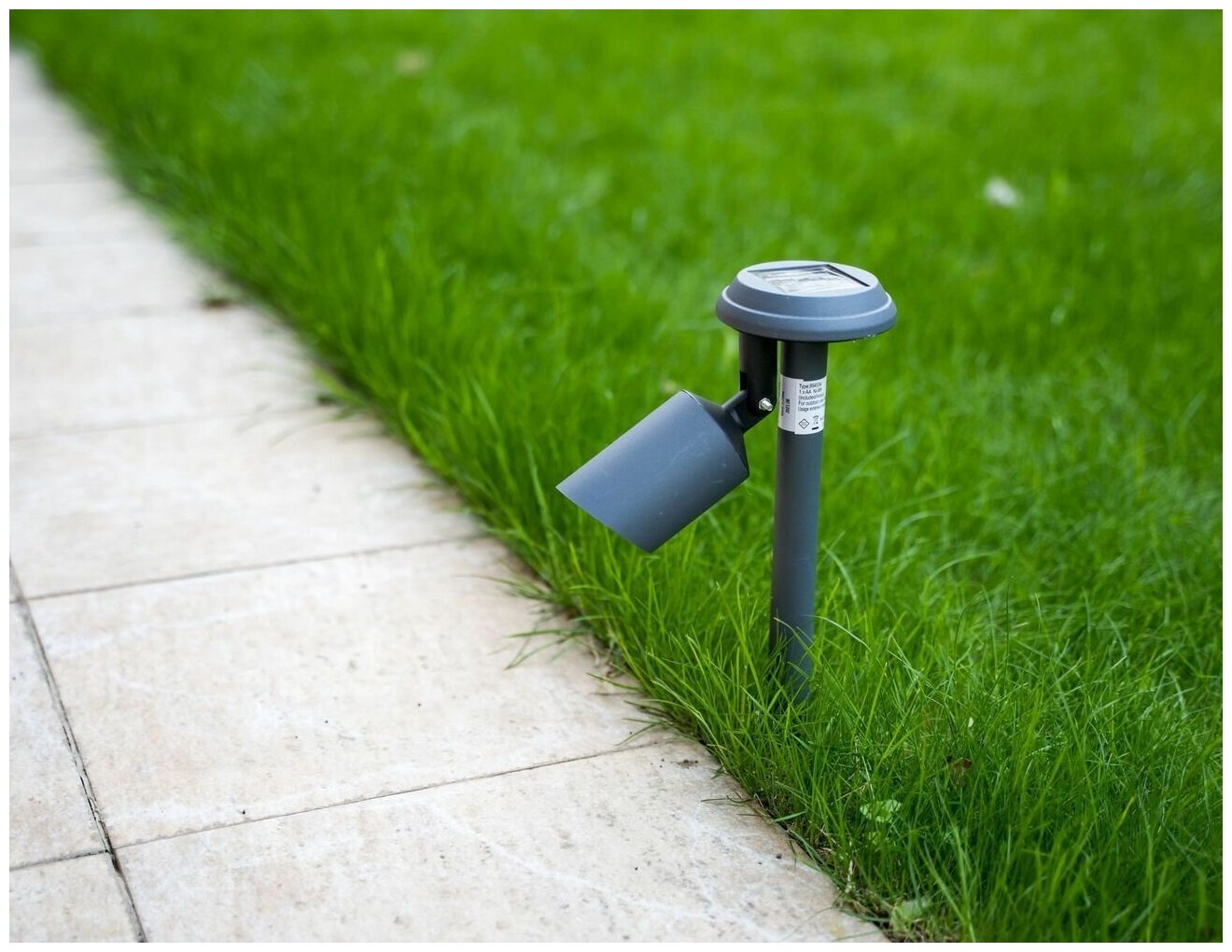 фото Kaemingk (Lumineo), Садовый светильник Solar MINIMAL STYLE на солнечной батарее, холодный белый LED-огонь, 33 см 894534