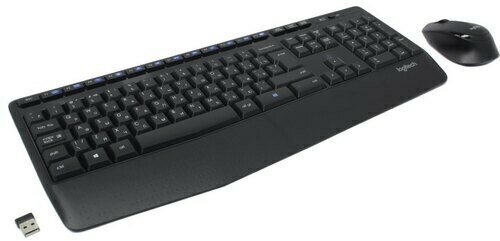 Комплект клавиатура + мышь Logitech Wireless Combo MK345