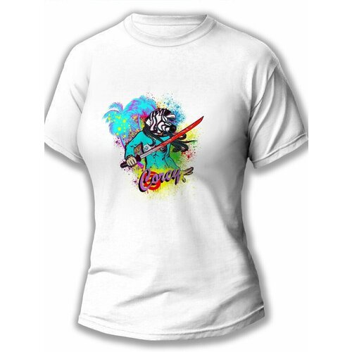 фото Футболка размер xs, белый будь на стиле