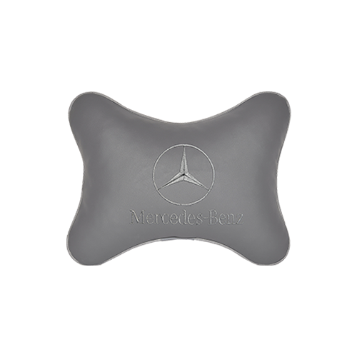 фото Подушка на подголовник экокожа l.grey mercedes-benz vital technologies