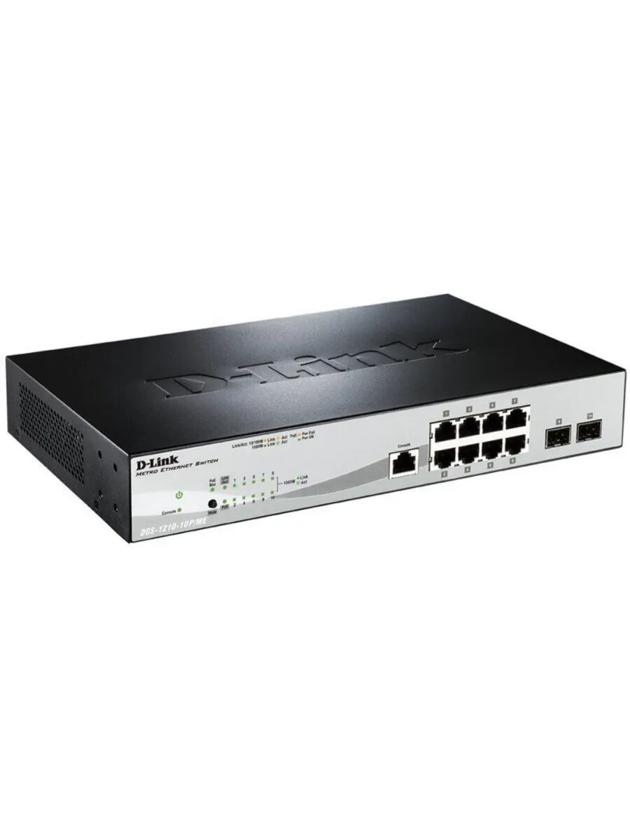 Коммутатор D-Link DGS-1210-10P/ME/A1A