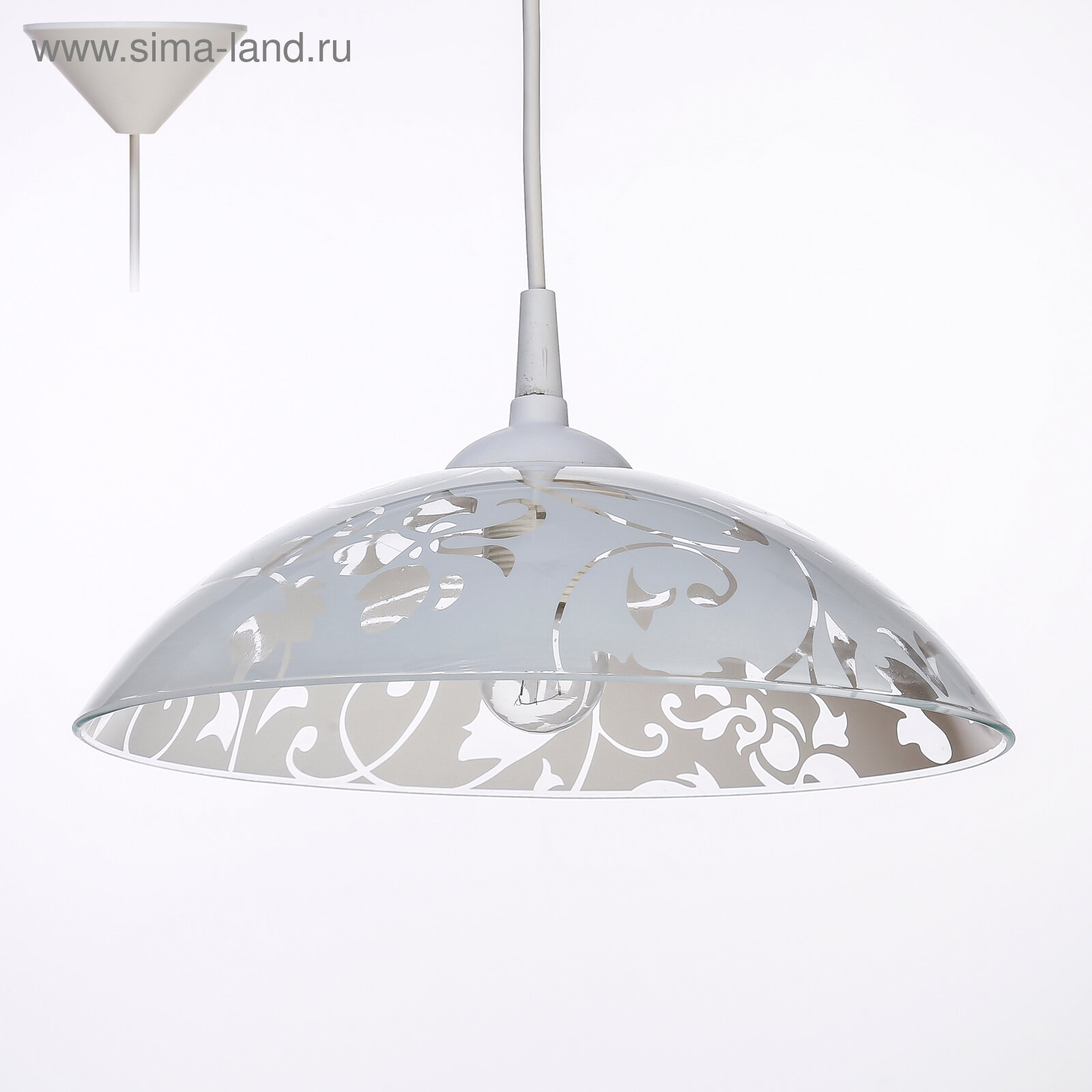 фото Светильник BayerLux Подвес BayerLuxной "Эрика" E27 60Вт 30 см.