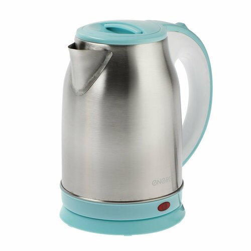 Чайник электрический ENERGY E-202 металл 18 л 1500 Вт серебристо-голубой 192800₽