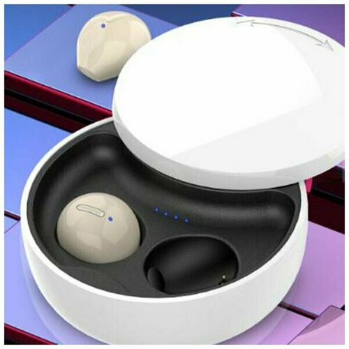 Невидимые наушники TWS Bluetooth 5.0 Беспроводные с микрофоном