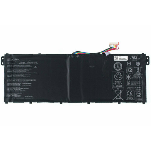 Аккумулятор AP16M5J для Acer Aspire 3 A315-34, A315-21, A315-42G, A315-21G, ES1-523, A315-51 / 7,7V 4660mAh 35,8Wh крышка матрицы cover a для ноутбука acer aspire 3 a315 42 a315 42g a315 54 a315 54k a315 56 e