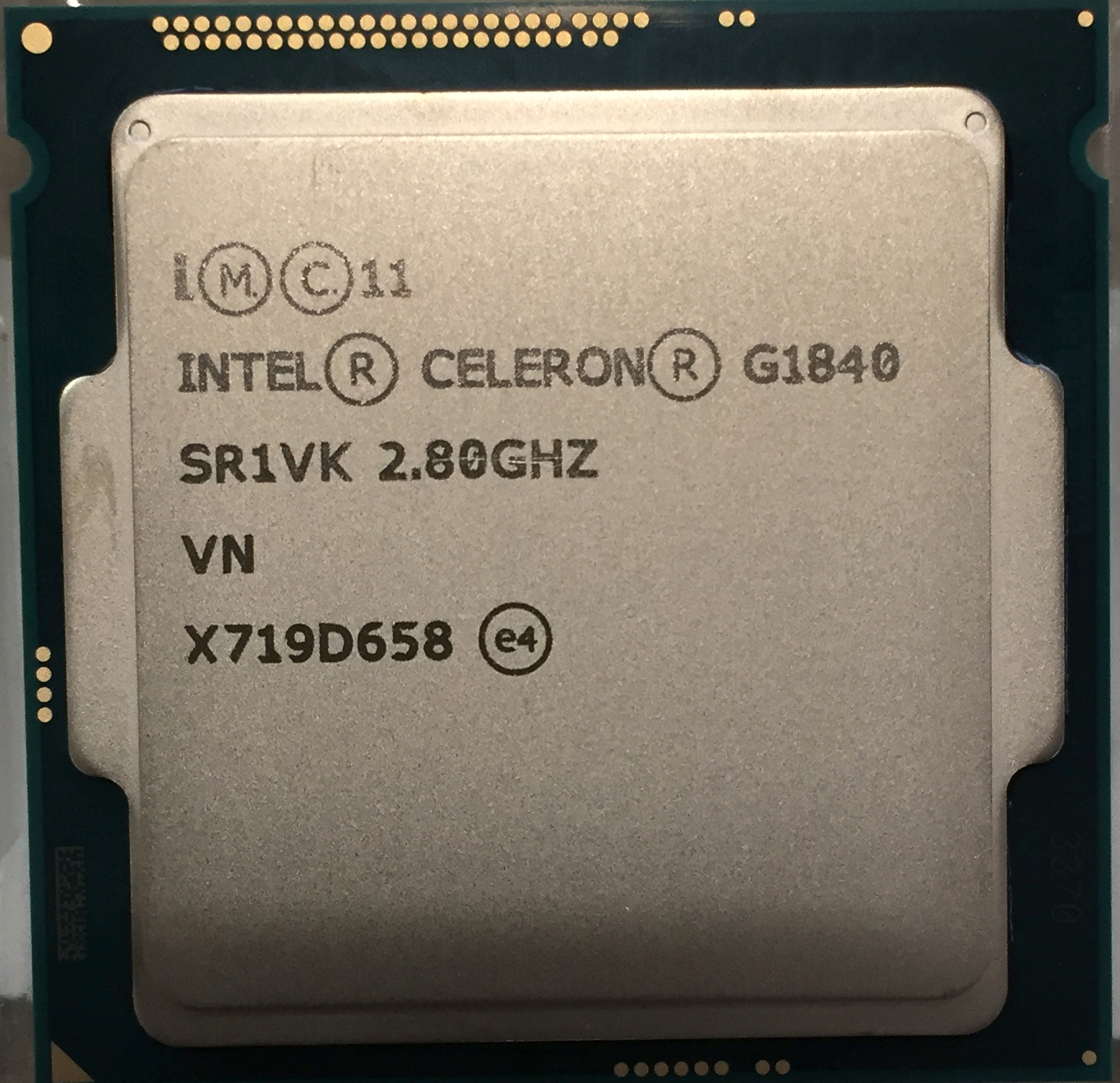 Процессор Intel Celeron G1840 LGA1150 2 x 2800 МГц