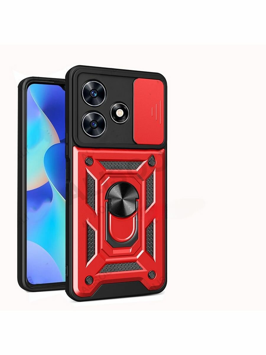 фото Противоударный чехол на Infinix Hot 30i с магнитом