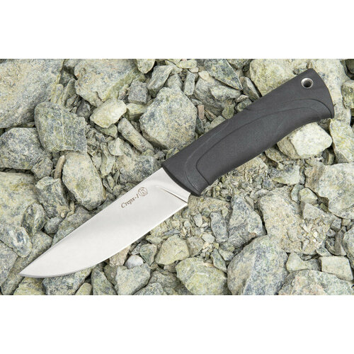 фото Нож "стерх-1" aus-8, полированный, эластрон кизляр