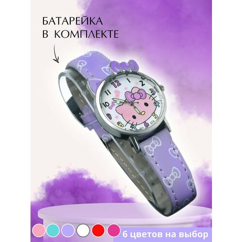фото Наручные часы нк-сиреневый, фиолетовый world of accessories