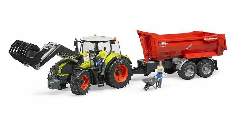 Трактор Bruder Claas Xerion 5000 с поворачивающейся кабиной Bruder - фото №10