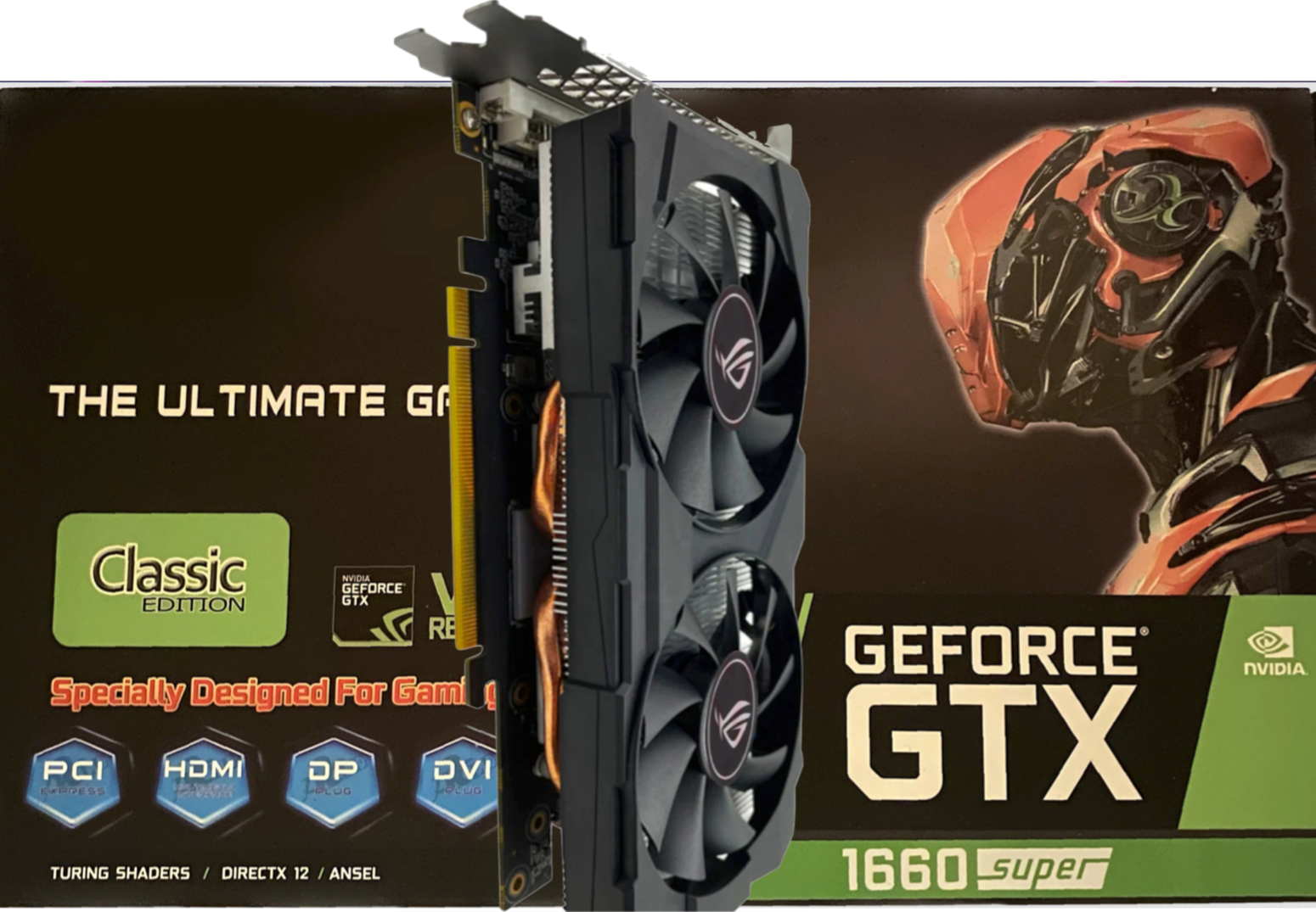 Видеокарта GeForce GTX 1660 Super 6 Gb GDDR6