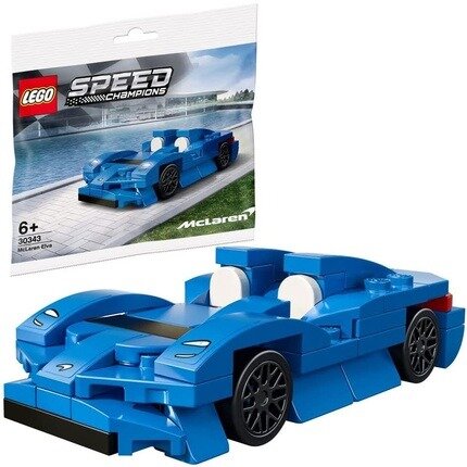 Конструктор LEGO Speed Champions 30343 McLaren Elva Polybag, 86 дет.